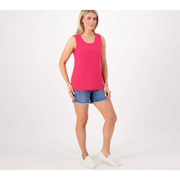 AmberNoon II by Dr. Erum Ilyas UPF 50 Scoop Neck Knit Tank Top X-Large - Picture 1 of 1